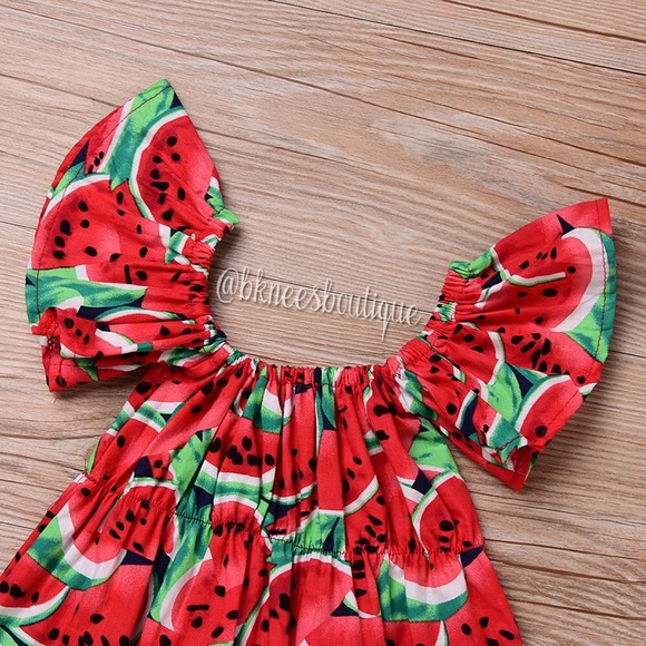 Babygirl Boutique Watermelon 2pc. Matching Set - Picture 3 of 5